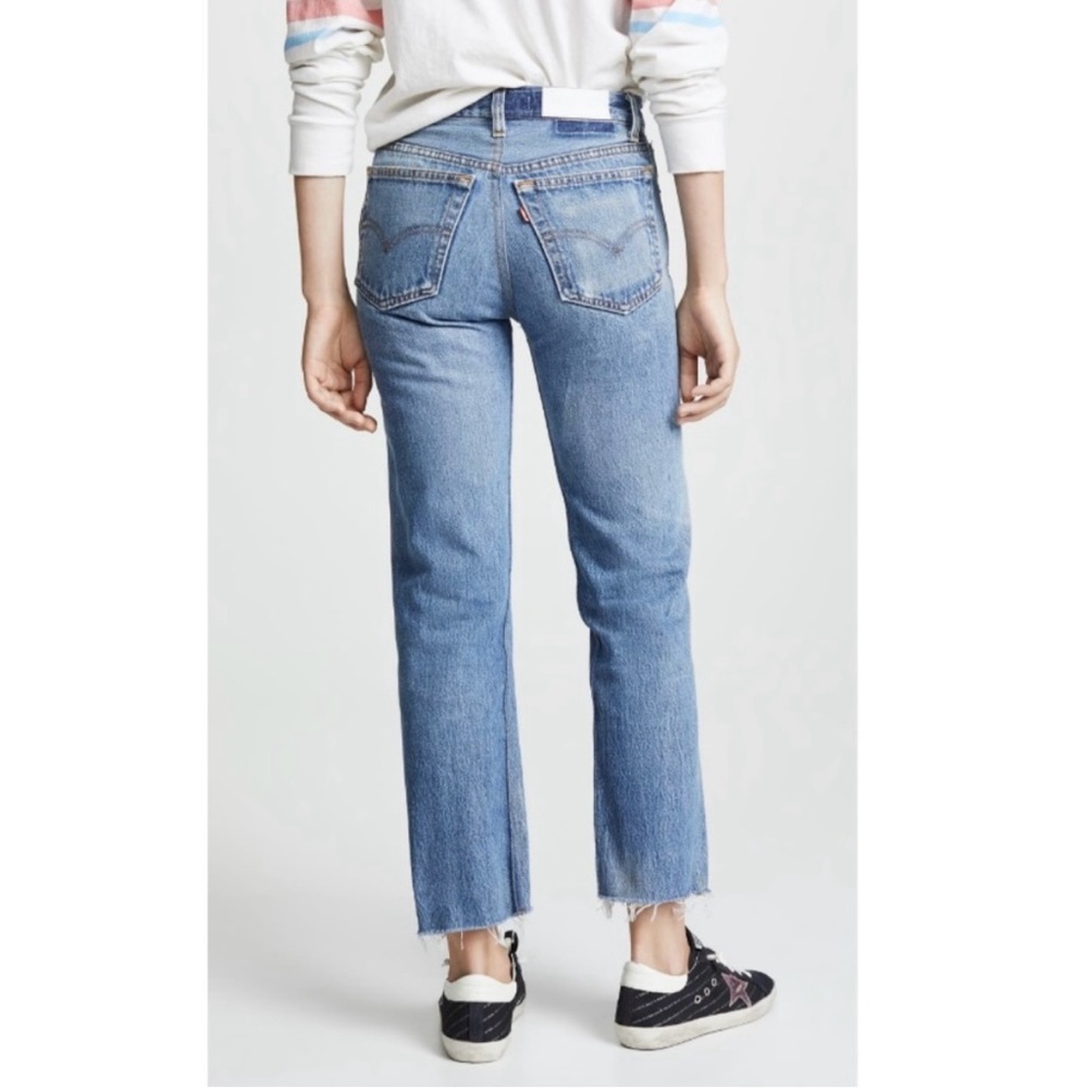 Re/Done x Levi’s Vintage High Rise Stove Pipe Jean